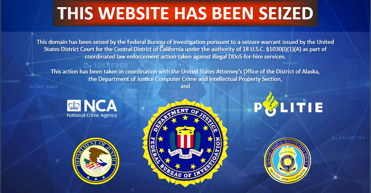 FBI Seizes 15 DDoS-For-Hire Websites, 3 Operators Charged