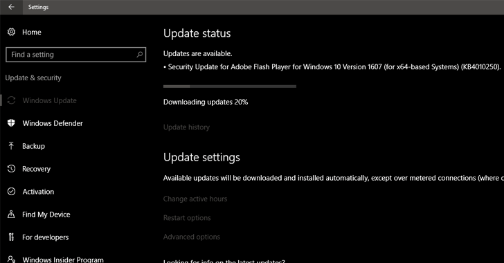 Microsoft releases update for Flash Player, but leaves two disclosed Flaws Unpatched