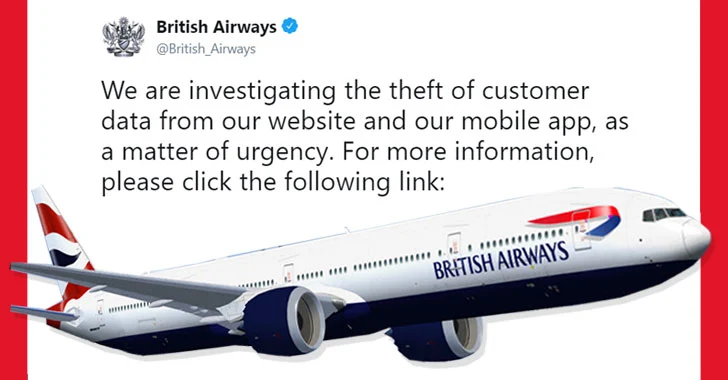 British Airways Hacked – 380,000 Payment Cards Compromised