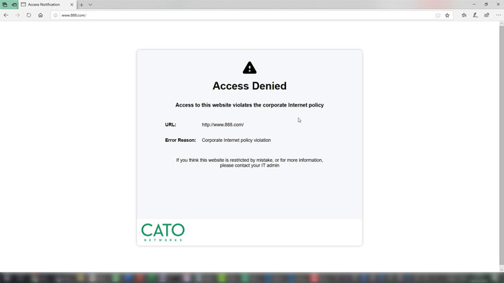 Cato Networks Software Defined Perimeter (SDP)