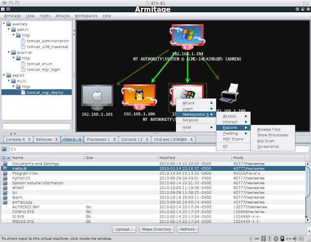 Armitage : Cyber Attack Management for Metasploit tool !