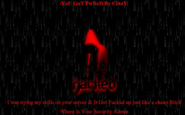 2 websites Defaced by PakCyberhaxors Crew Cr4zY
