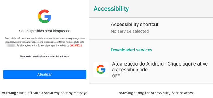 BrazKing Android Malware