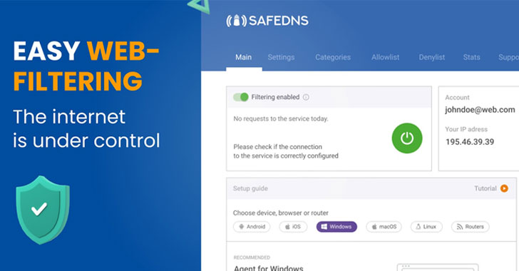 SafeDNS: Cloud-based Internet Security and Web Filtering Solution for MSPs