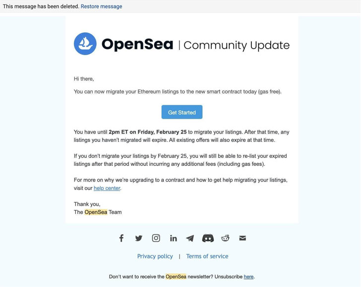 OpenSea Marketplace