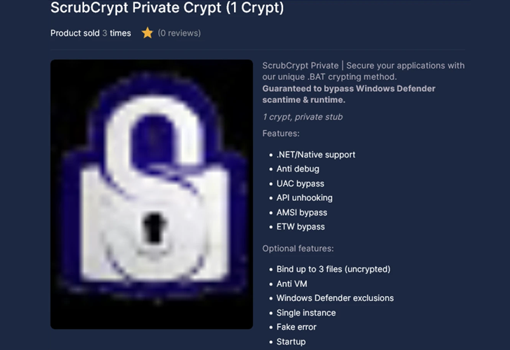 ScrubCrypt Crypter