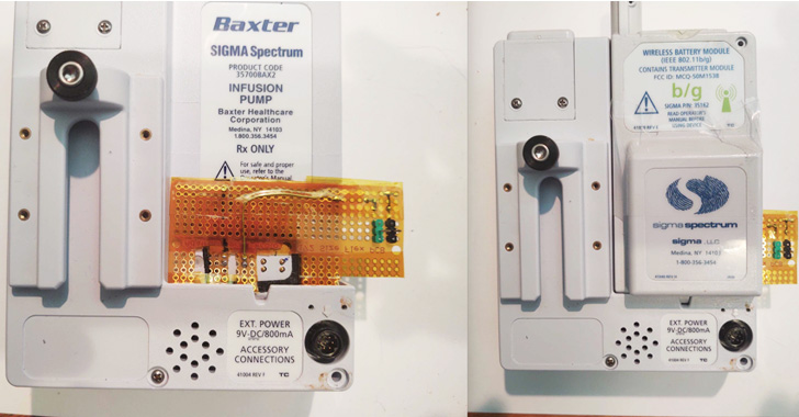 New Vulnerabilities Reported in Baxter's Internet-Connected Infusion Pumps