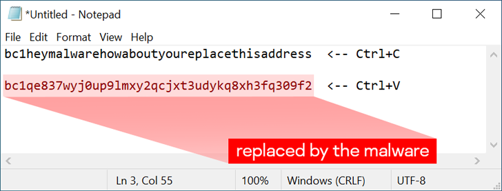 Crypto-stealing Clipper Malware