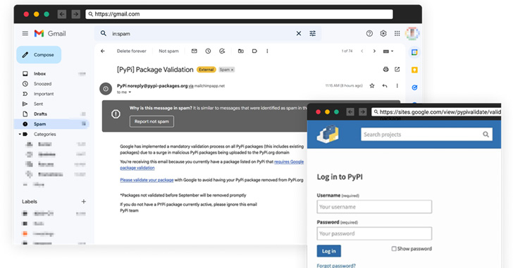 pypi-repository-warns-python-project-maintainers-about-ongoing-phishing-attacks