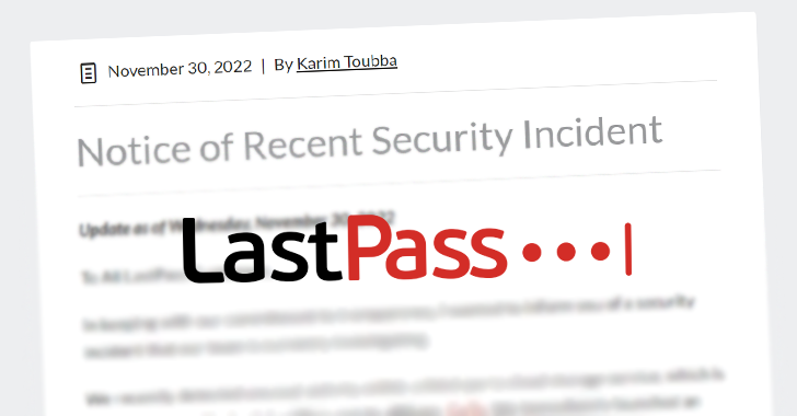 Password management service LastPass