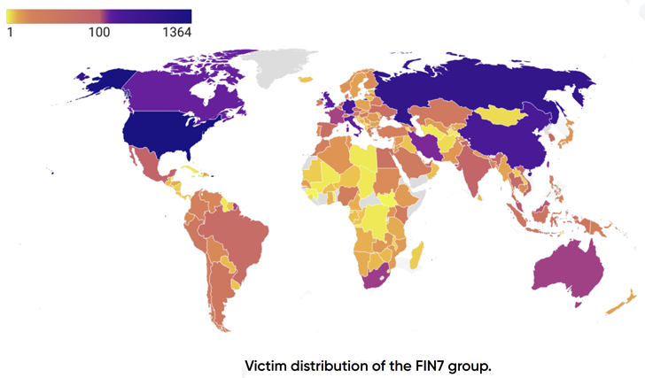 FIN7 Cybercrime-Syndikat