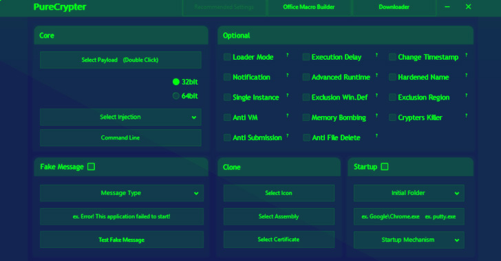 Researchers Detail PureCrypter Loader Cyber Criminals Using to Distribute Malware