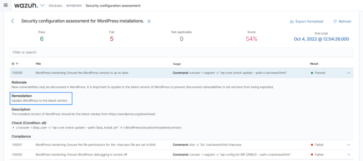 Wazuh open source security platform