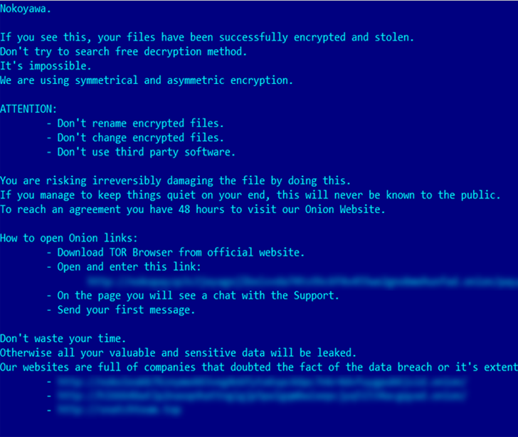 Active ransomware exploit