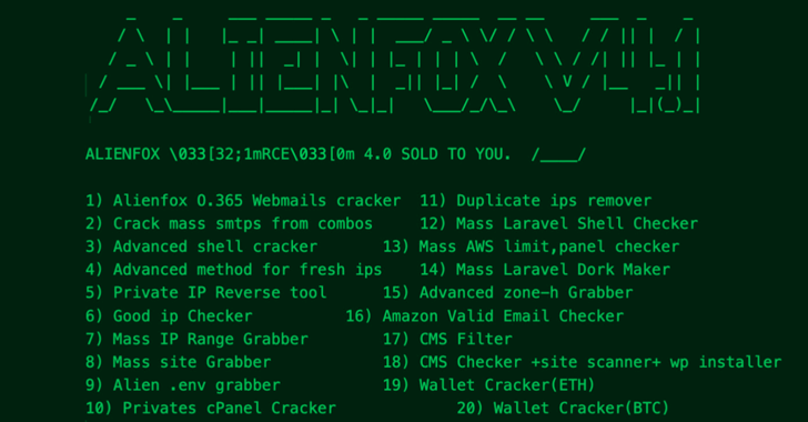 AlienFox Malware Targets API Keys and Secrets from AWS, Google, and Microsoft Cloud Services