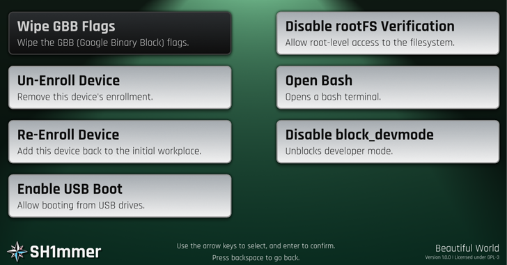 New SH1MMER Exploit for Chromebook Unenrolls Managed ChromeOS Devices