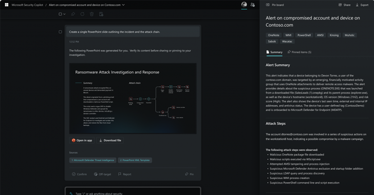 Microsoft Introduces GPT-4 AI-Powered Security Copilot Tool to Empower Defenders