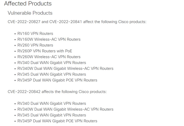 Cisco Business Routers