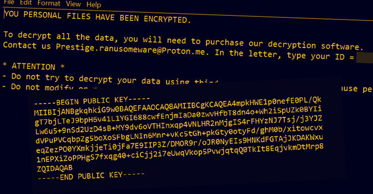 Microsoft Prestige Ransomware